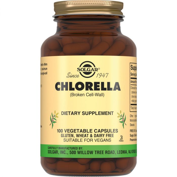 Solgar (Солгар) Chlorella (Хлорелла) 520 мг капсули №100 недорого