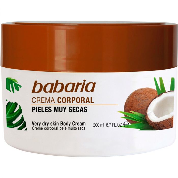 Крем Babaria (Бабарія) Кокосу олія для дуже сухої шкіри для тіла 200 мл в інтернет-аптеці