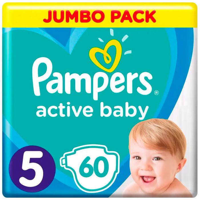 Підгузки Pampers Active Baby Junior 5 (11-16 кг), 60 шт. в Україні