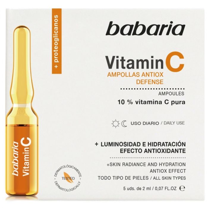 Сироватка Babaria (Бабарія) Антиоксидантна з вітаміном С ампули 5 мл №2 в Україні