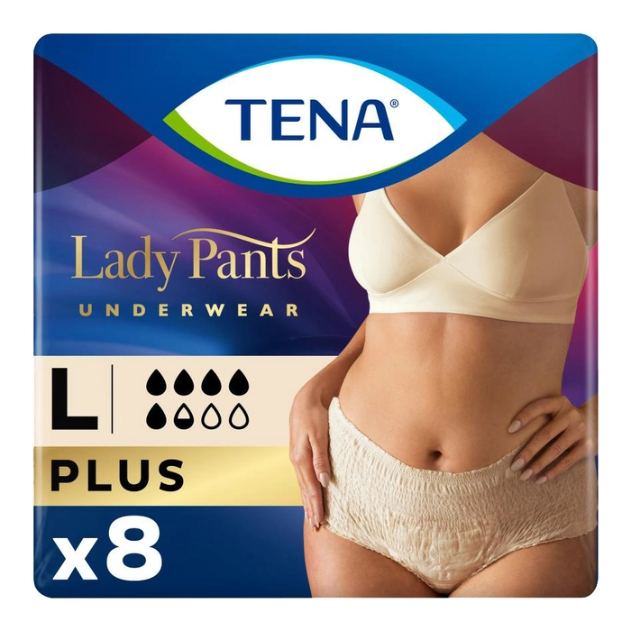 Трусы Tena Lady Plus Creme размер L №8 ADD