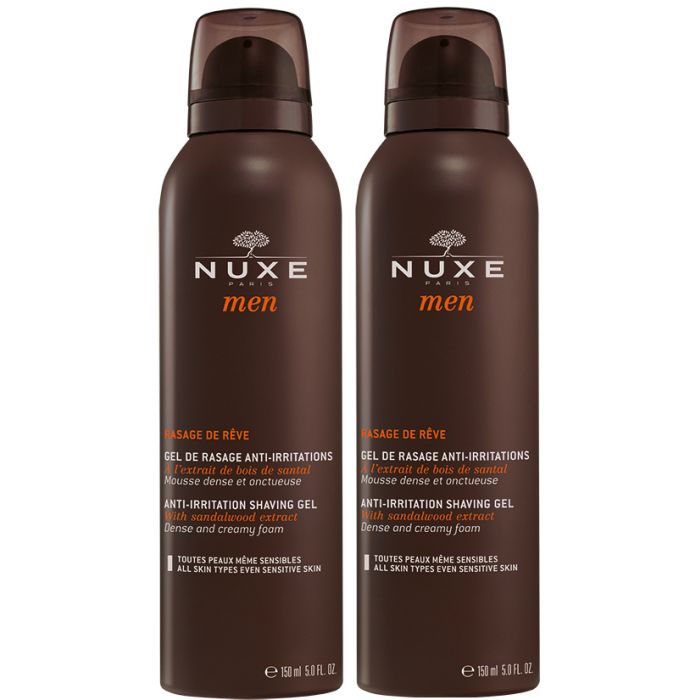 Набір Nuxe Men з 2-х гелів для гоління (другий в подарунок) замовити
