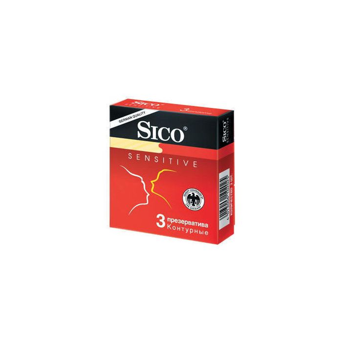 Презервативи SIСO Sensitive Контурні анатомічної форми №3 ADD