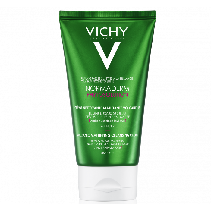 Крем-гель Vichy Normaderm Phytosolution матуючий для очищення і зменшення жирного блиску шкіри обличчя 125 мл в аптеці