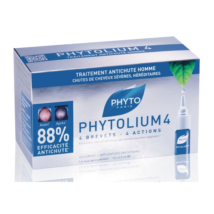 Концентрат Phyto Phytolium 4 проти випадіння волосся 12x3,5 мл   фото