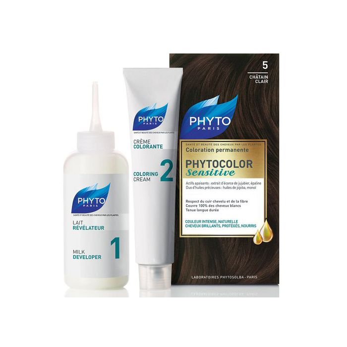 Фарба для волосся Phyto Phytocolor Sensitive світлий шатен 5 недорого