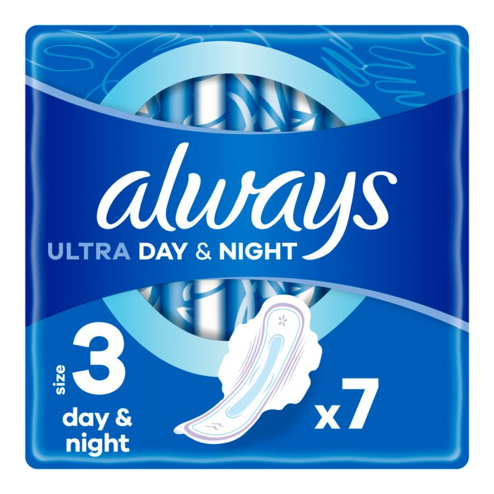 Прокладки Always Ultra Day&Night №7 в аптеке