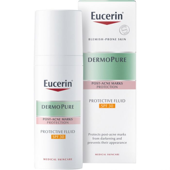 Флюїд Eucerin DermoPure захисний для проблемної шкіри з SPF30, 50 мл фото