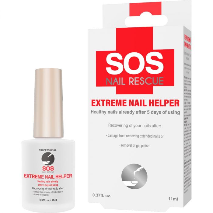 Екстремальний помічник для нігтів SOS Nail Rescue відновлення після нарощування та гель-лаку, 11 мл замовити