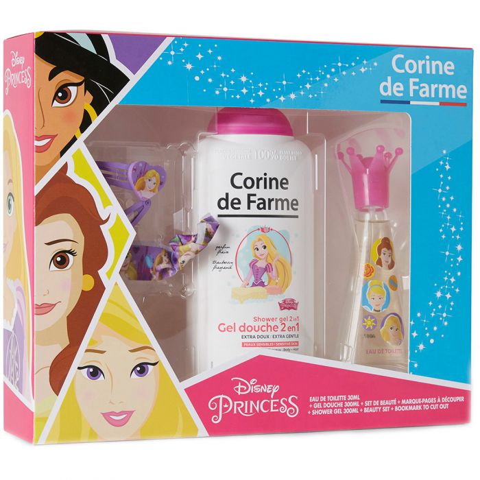 Набір Corine De Farme (Корін Де Фарм) Принцеса серія Disney (Гель для душу 300 мл + Вода туалетна 30 мл) фото