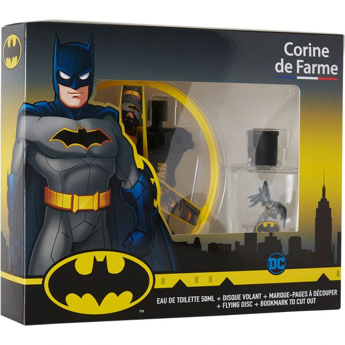 Набір Corine De Farme (Корін Де Фарм) Бетмен серія Disney (Вода туалетна 50 мл + Іграшка) ціна