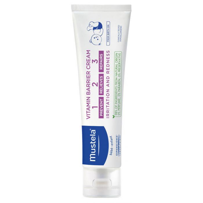 Крем Mustela Vitamin Barrier під підгузок 1,2,3 захисний 50 мл - фото №1 Крем Mustela Vitamin Barrier під підгузок 1,2,3 захисний 50 мл недорого