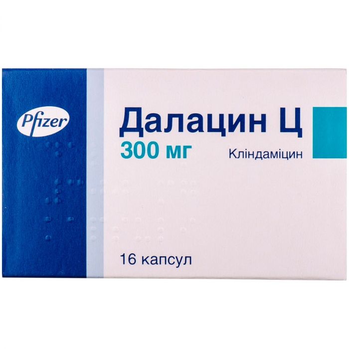 Далацин Ц 300 мг капсулы №16  фото