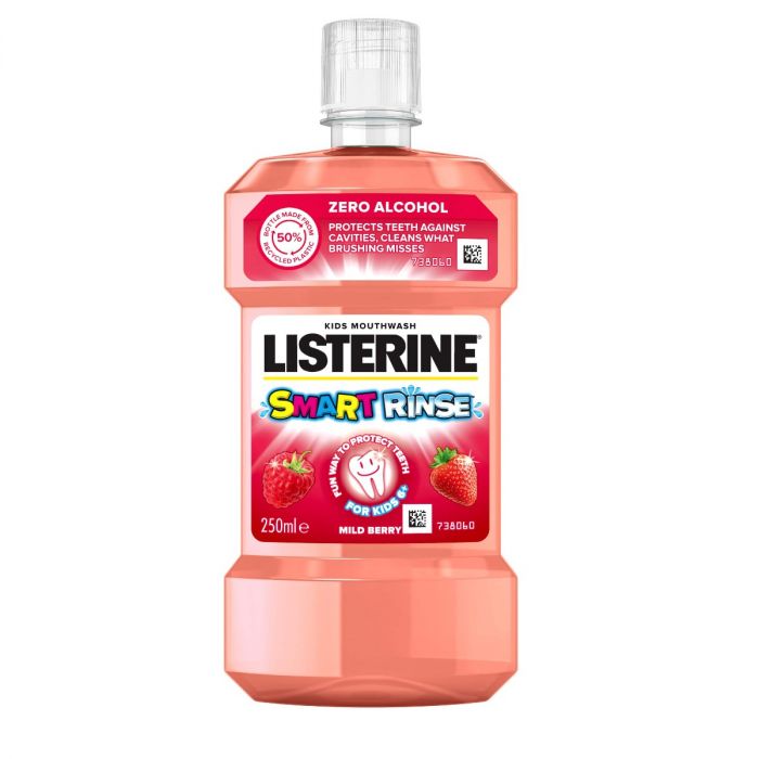 Ополіскувач для порожнини рота Listerine Smart Rinse дитячий 250 мл фото