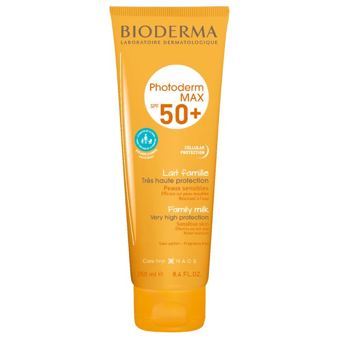 Молочко Bioderma Photoderm MAX сімейне 250 мл - фото №1 Молочко Bioderma Photoderm MAX сімейне 250 мл в інтернет-аптеці