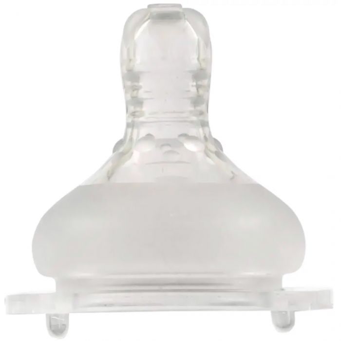 Соска Baby Team силіконова антиколікова для пляшечок з широким горлом, від 6 місяців, 2026 в аптеці