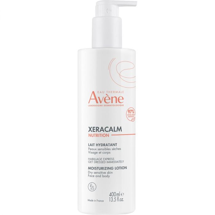 Молочко Avene (Авен) XeraCalm Nutrition для живлення сухої та дуже сухої чутливої шкіри обличчя та тіла 400 мл замовити