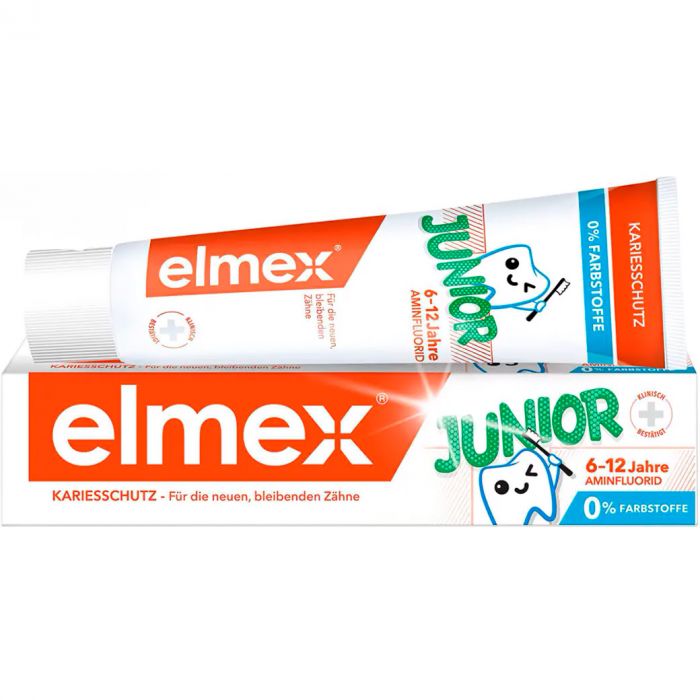 Зубна паста Elmex Junior, 6-12 років, 75 мл в аптеці
