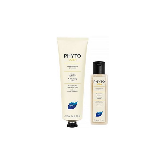 Набір Phyto Phytojoba (Маска зволожуюча 150 мл + зволожуючий шампунь 100 мл в подарунок) - фото №1 Набір Phyto Phytojoba (Маска зволожуюча 150 мл + зволожуючий шампунь 100 мл в подарунок) ціна