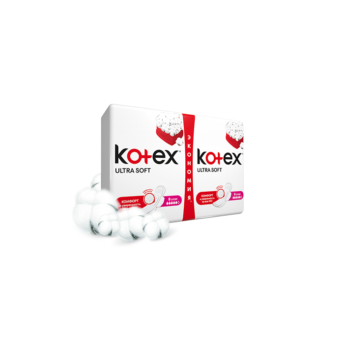 Прокладки Kotex Ultra Extra Soft Super 16 шт в інтернет-аптеці