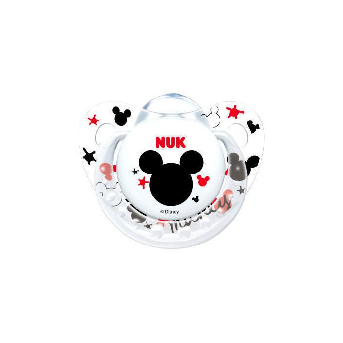 Пустушка NUK Trendline Disney Микки силіконова розмір 2 замовити