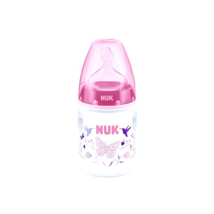Пляшечка NUK FirstChoice з поліпропілену з силіконовою соскою розмір 1 150 мл  фото