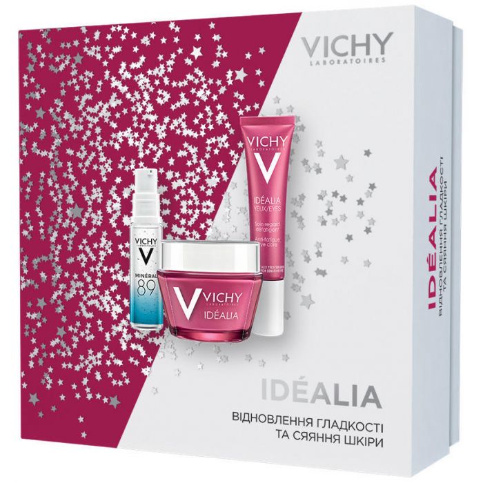 Набір новорічний Vichy Idealia Відновлення гладкості та сяяння шкіри (2018) недорого