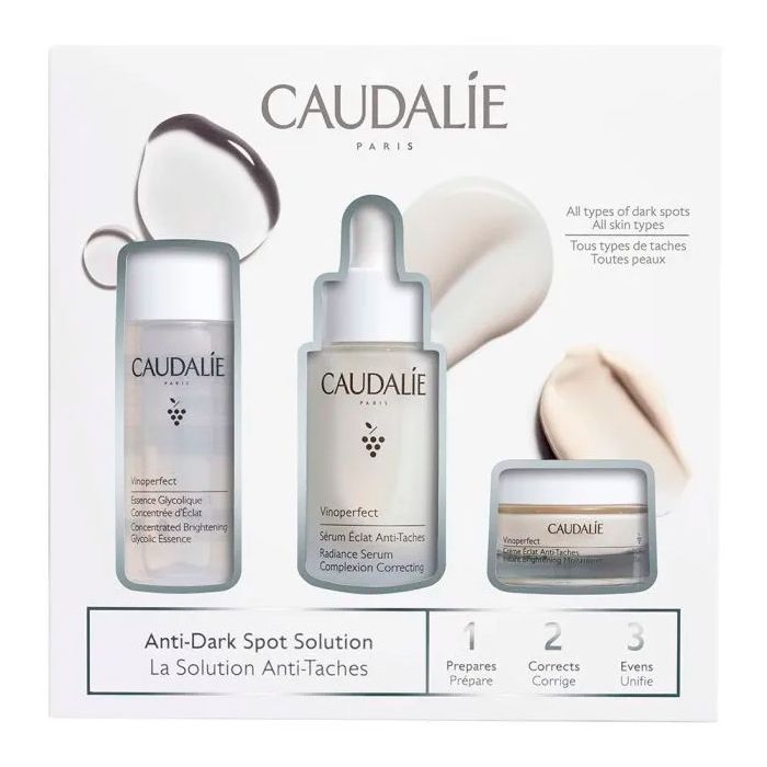 Набір Caudalie (Кодалі) Vinoperfect set для сяйва та рівного кольору обличчя фото