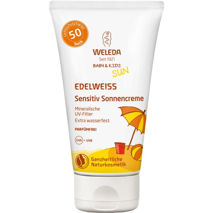Крем Weleda (Веледа) Едельвейс сонцезахисний для чутливої шкіри SPF 50 50 мл ADD