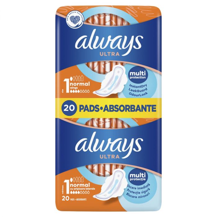 Прокладки Always Ultra Normal Plus Duo 20 шт в интернет-аптеке