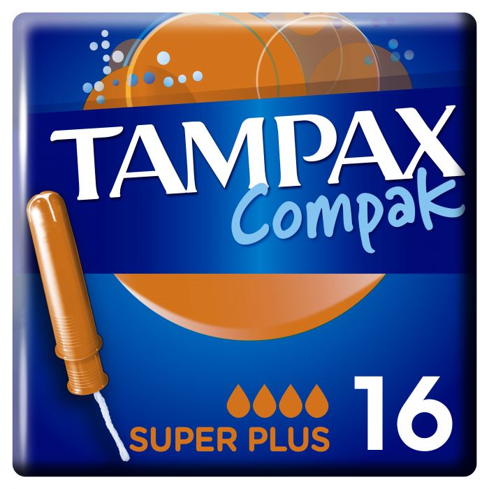 Тампони Tampax Super плюс compak №16 купити