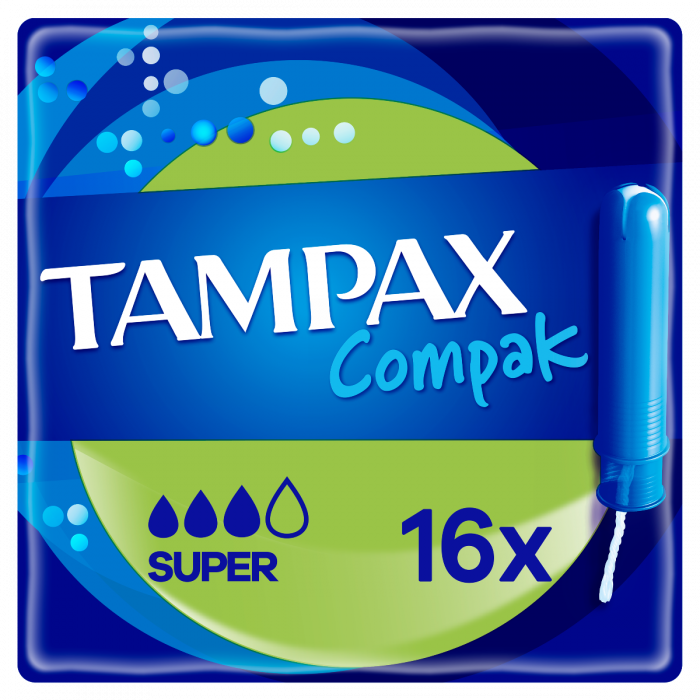 Тампони Tampax Compak Super 16 шт замовити