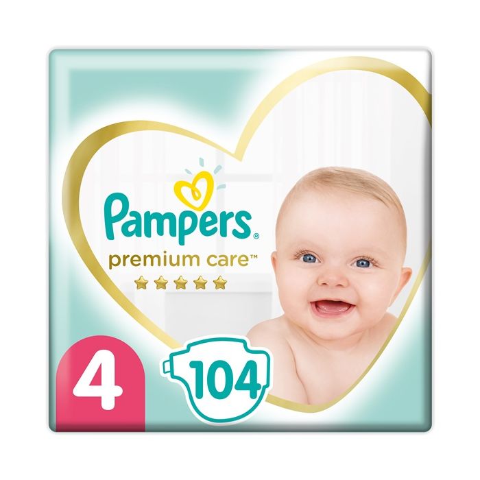 Подгузники Pampers Premium Care размер 4 (9-14 кг) №104  заказать