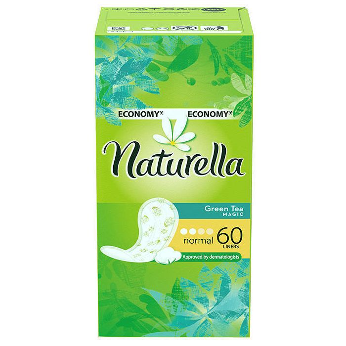 Прокладки Naturella Green Tea Magic Normal щоденні 60 шт   ADD