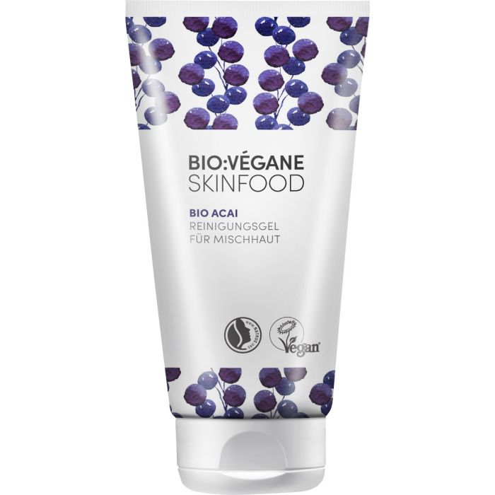 Гель Bio:Vegane (Біо Веган) очищувальний Органічні ягоди Асаї для комбінованої шкіри обличчя 150 мл ADD