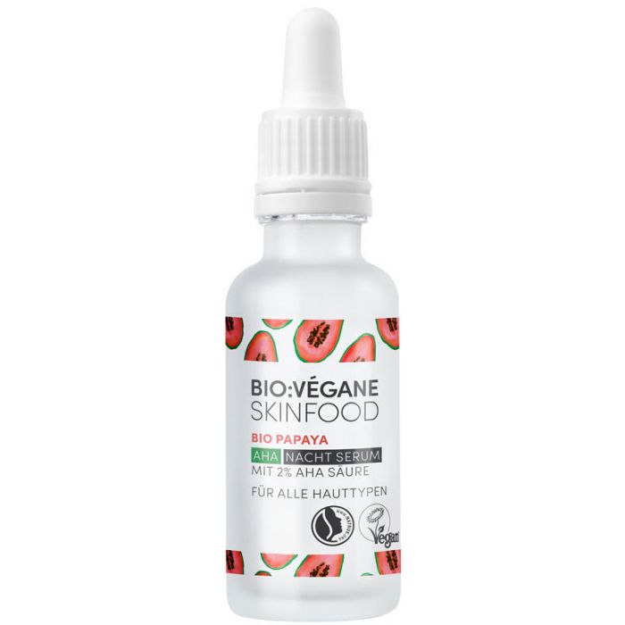 Сироватка Bio:Vegane (Біо Веган) з АНА кислотами Органічна папая для всіх типів шкіри обличчя 30 мл недорого