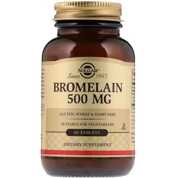 Solgar (Солгар) Bromelain (Бромелайн) 500 мг таблетки №60 в Україні