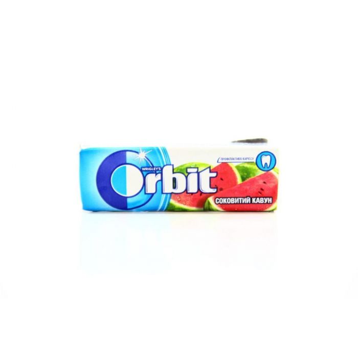Жувальна гумка Orbit Соковитий кавун без цукру 14 г в інтернет-аптеці