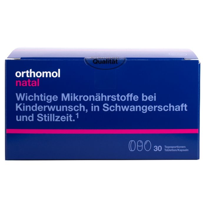 Orthomol (Ортомол) Natal (вітаміни для мами та малюка) 30 днів капсули №30 ADD