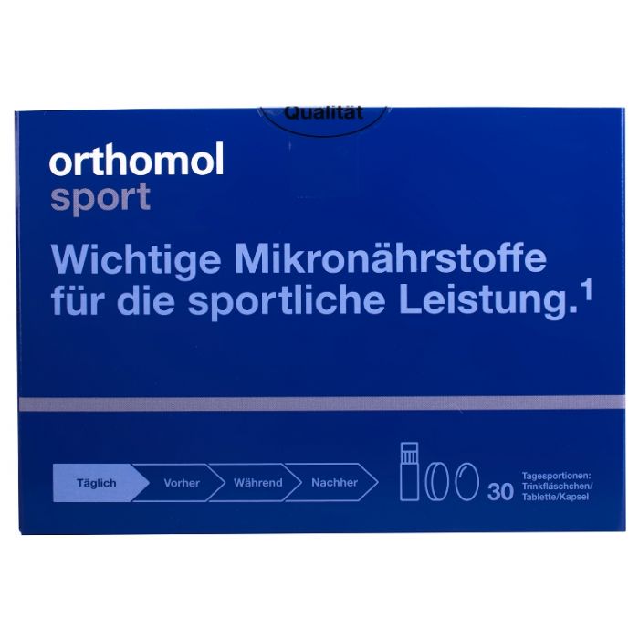 Orthomol (Ортомол) Sport питний з тауріном (вітаміни для спортсменів) 30 днів №30 в інтернет-аптеці