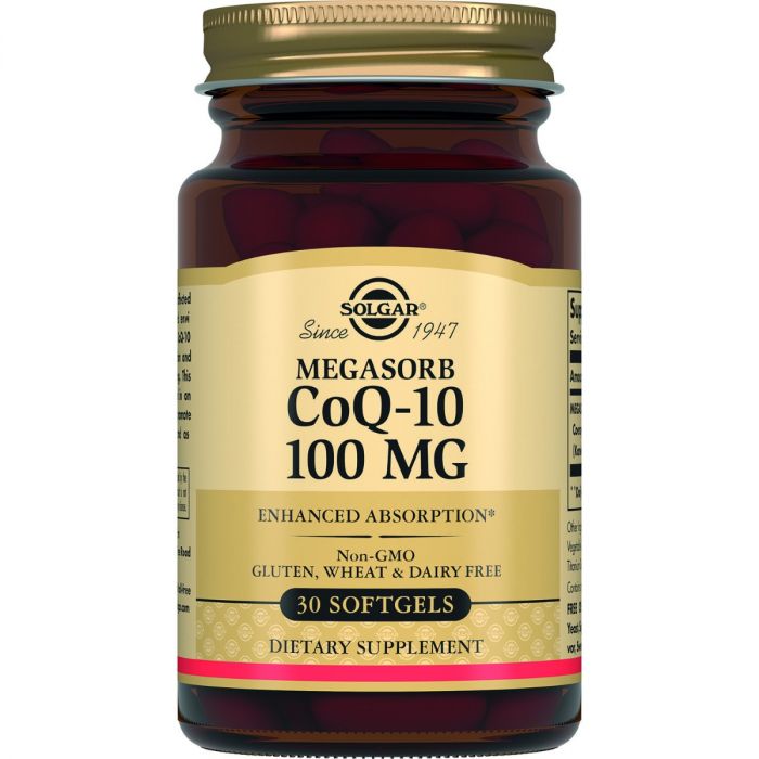 Solgar (Солгар) Coenzyme Q-10 (Коензим) 100 мг капсули №30 ADD