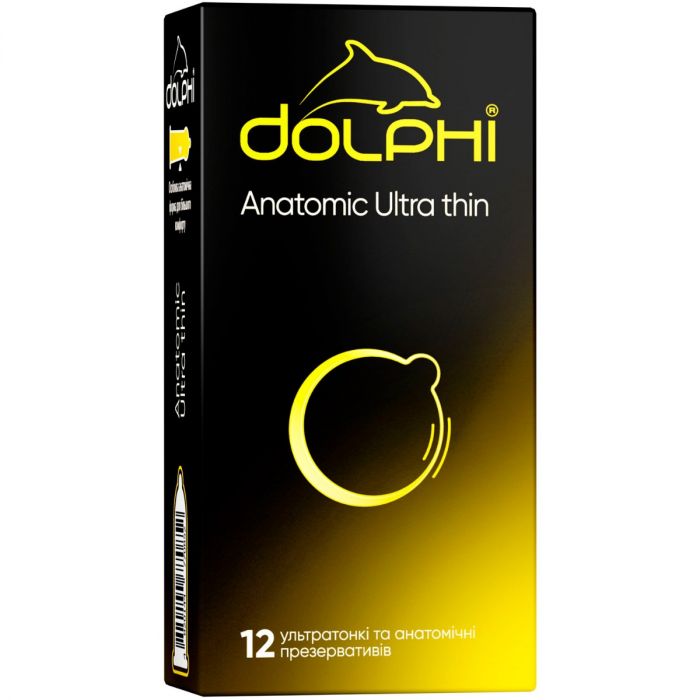 Презервативи Dolphi Аnatomical Ultra Thin №12 в аптеці