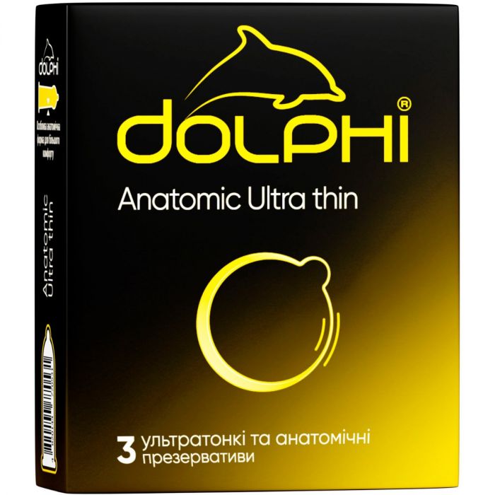 Презервативи Dolphi Аnatomical Ultra Thin №3 в Україні