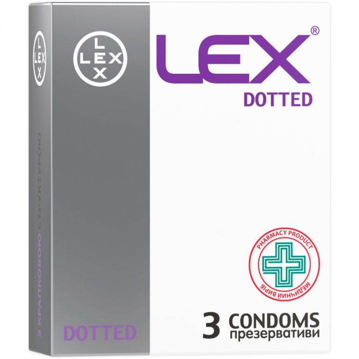 Презервативи Lex Dotted №3 в інтернет-аптеці