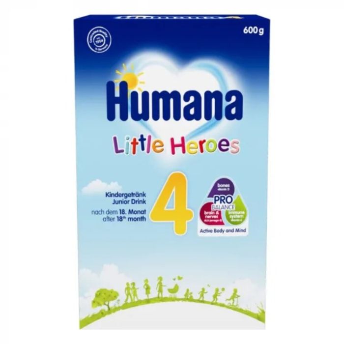 Смесь молочная Humana Junior Растворимое молочко для детей с 12 месяцев и старше 600 г - фото №1 Смесь молочная Humana Junior Растворимое молочко для детей с 12 месяцев и старше 600 г в Украине