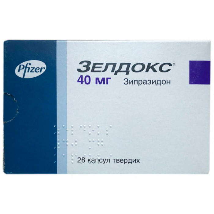 Зелдокс 40 мг капсули №28  в Україні