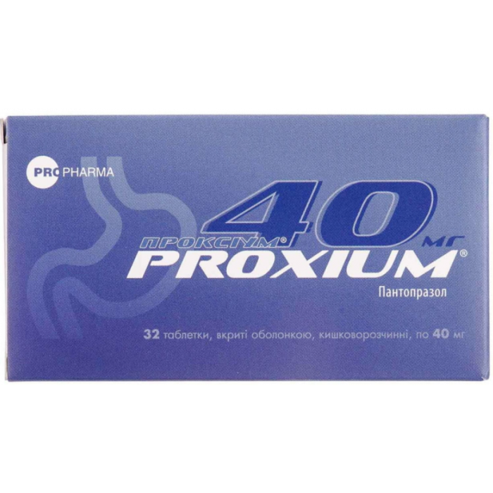 Проксіум 40 мг таблетки №32 в інтернет-аптеці