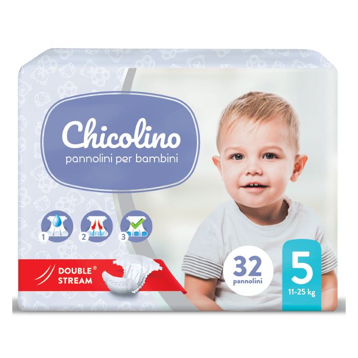 Підгузники дитячі Chicolino 5 (11-25 кг) 32 шт.  купити