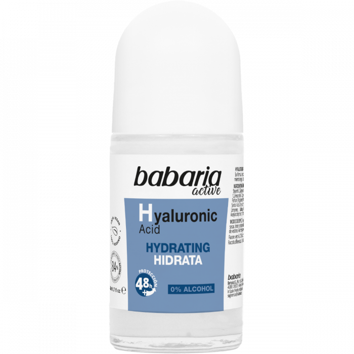Дезодорант Babaria (Бабарія) роликовий з гіалуроновою кислотою 50 мл - фото №1 Дезодорант Babaria (Бабарія) роликовий з гіалуроновою кислотою 50 мл ADD