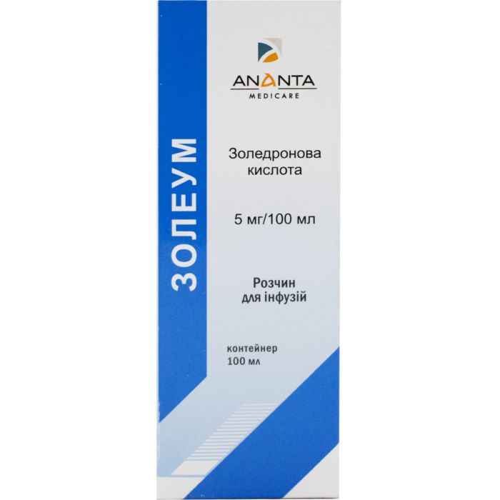 Золеум 5 мг/100 мл розчин для інфузій контейнер 100 мл в Україні